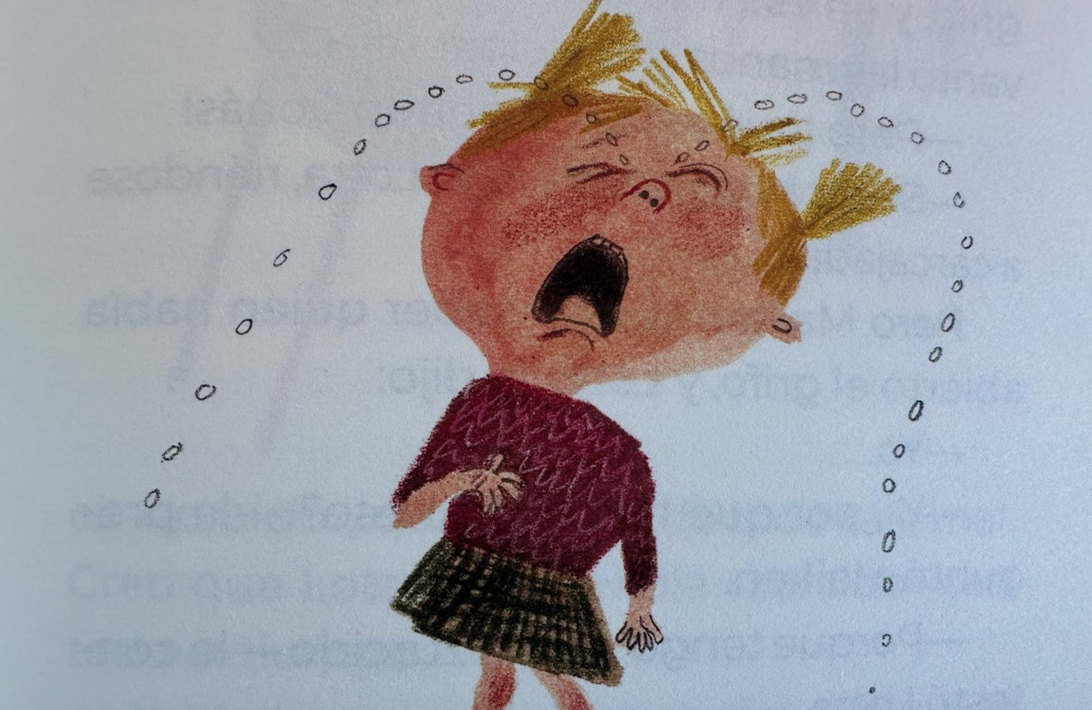 Ilustración libro Lotta Alborota