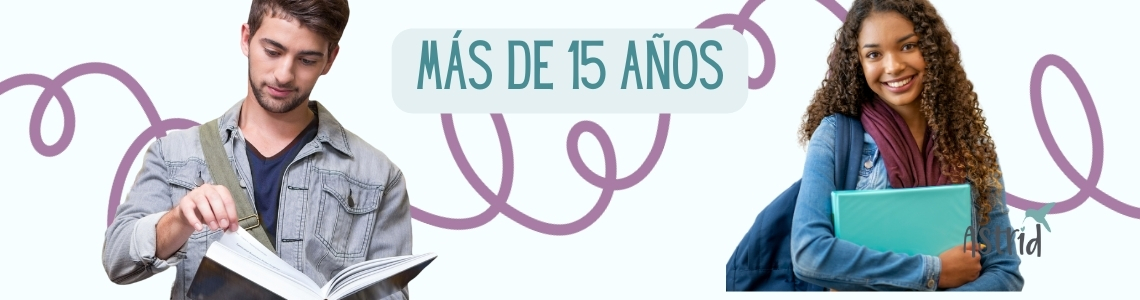 libros para chico o chica, adolescentes de 15, 16, 17, 18,  19, 20 años 