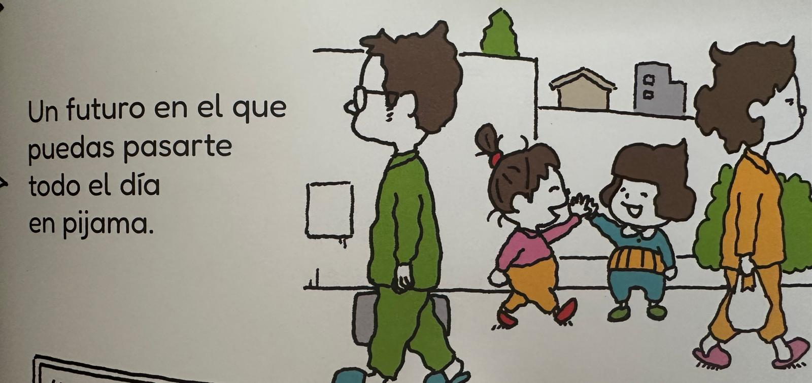 Libro infantil sobre el miedo al futuro