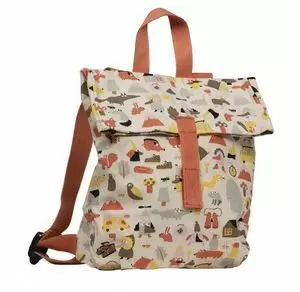 MOCHILA MINI MESSENGER BOSQUE AVENTURA