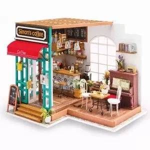 MAQUETA CASA CAFETERIA SIMON