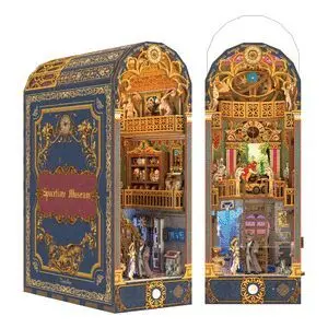 MAQUETA BOOK NOOK CON LUZ MUSEO DEL ESPACIO-TIEMPO