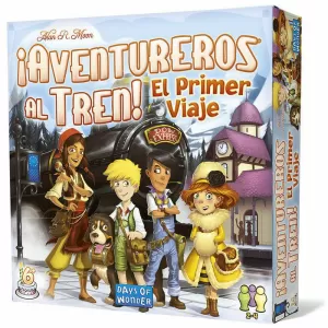 JUEGO DE MESA AVENTUREROS AL TREN EL PRIMER VIAJE