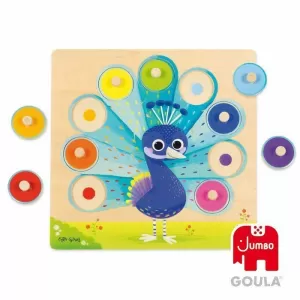 JUEGO PUZZLE PAVO REAL