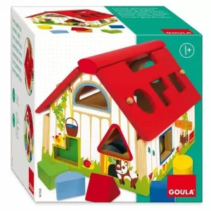 JUEGO ENCAJABLE GRANJA FORMAS GEOMETRICAS