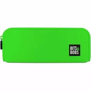 PORTATODO SILICONA VERDE FLUOR BITS BOBS