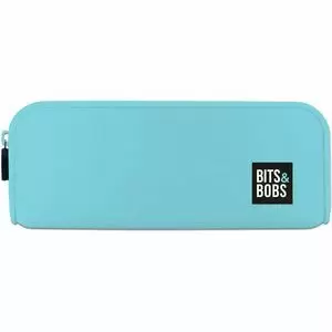 PORTATODO SILICONA AZUL PASTEL BITS BOBS