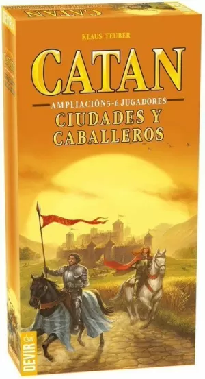 JUEGO DE MESA CATAN: CIUDADES Y CABALLEROS EXPANSION