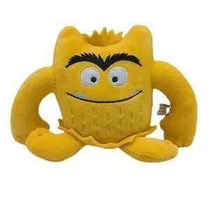 MONSTRUO DE COLORES PELUCHE AMARILLO 15 CM ALEGRIA