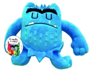MONSTRUO DE COLORES PELUCHE AZUL 15 CM TRISTEZA