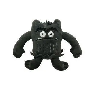 MONSTRUO DE COLORES PELUCHE GRIS 15 CM MIEDO