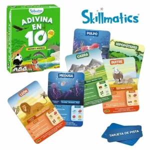 JUEGO DE MESA ADIVINA EN 10 MUNDO ANIMAL