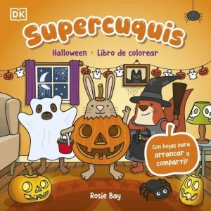 SUPERCUQUIS HALLOWEEN LIBRO DE COLOREAR