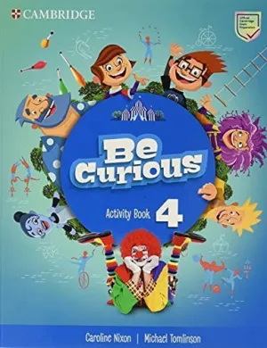 BE CURIOUS ACTIVITY BOOK 4º