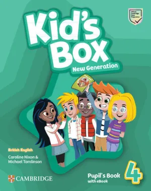 KID'S BOX NEW GENERATION LEVEL 4 PUPIL'S BOOK WITH EBOOK BR