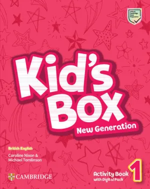 KID'S BOX NEW GENERATION LEVEL 1 ACTIVITY BOOK WITH DIGITAL