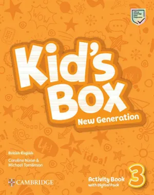 KID'S BOX NEW GENERATION LEVEL 3 ACTIVITY BOOK WITH DIGITAL