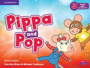 PIPPA AND POP 3 ST WITH DIGITAL PACK BRITISH ENGLISH