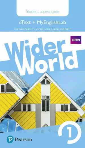 WIDER WORLD 1 MYENGLISHLAB & EBOOK STUDENTS' ACCESS CARD