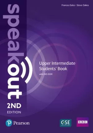 SPEAKOUT UPPER INTERMEDIATE 2ND EDITION STUDENTS' BOOK AND DVD-ROM PACK