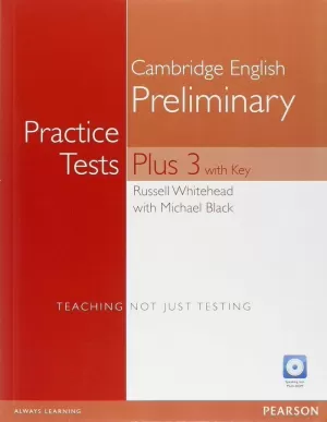 PRACTICE TESTS PLUS PET 3 WITH KEY AND MULTI-ROM/AUDIO CD PACK