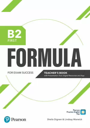 FORMULA B2 FIRST TEACHER'S BOOK WITH PRESENTATION TOOL, DIGITAL RESOURCE FORMULA B2 FIRST TEACHER'S BOOK WITH PRESENTATION TOOL, DIGITAL RESOURCE