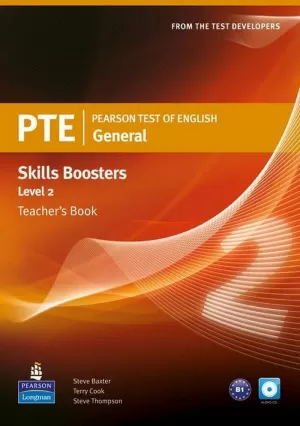 PEARSON TEST OF ENGLISH GENERAL SKILLS BOOSTER 2 TEACHER'S BOOK AND CD P