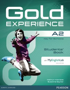 GOLD EXPERIENCE A2 STUDENTS' BOOK WITH DVD-ROM/MYLAB PACK