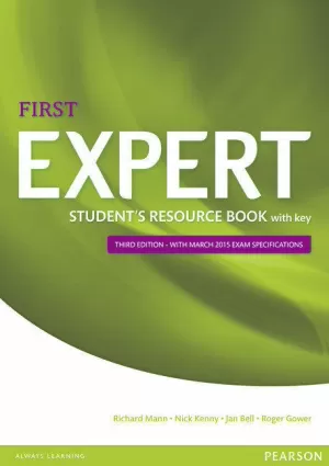 EXPERT FIRST 3RD EDITION STUDENT'S RESOURCE BOOK WITH KEY