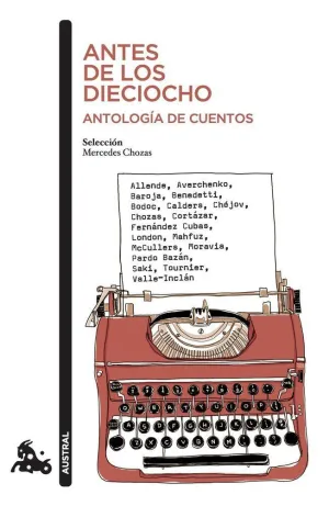 ANTES DE LOS DIECIOCHO. ANTOLOGÍA DE CUENTOS