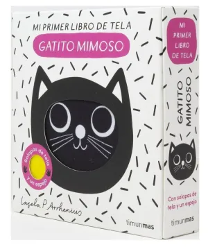 GATITO MIMOSO MI PRIMER LIBRO DE TELA