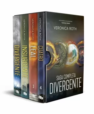 DIVERGENTE - DIVERGENTE (ESTUCHE CON: DIVERGENTE  INSURGENTE  LEAL  CUATRO)