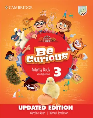 BE CURIOUS UPDATED LEVEL 3 ACTIVITY BOOK WITH HOME BOOKLET AND DIGITAL PACK UPDAT