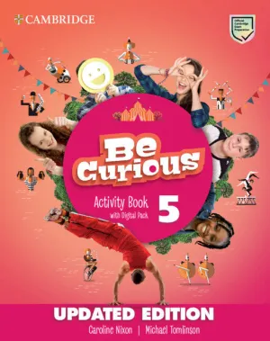 BE CURIOUS UPDATED LEVEL 5 ACTIVITY BOOK WITH HOME BOOKLET AND DIGITAL PACK UPDAT