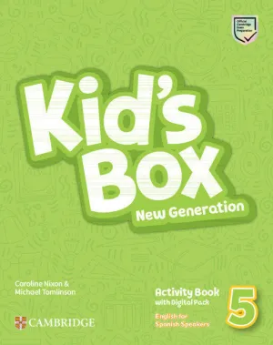 KIDS BOX NEW GENERATION 5ºEP WB SPANISH SPEAKERS BOOKLET 23