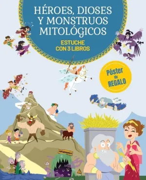 HEROES DIOSES Y MONSTRUOS MITOLOGICOS ESTUCHE