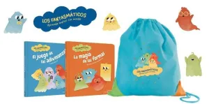 PACK LOS FANTASMATICOS 2 CUENTOS MOCHILA INFANTIL