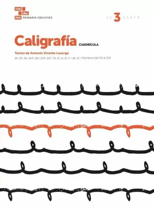 CUADERNO CALIGRAFÍA 3 (CUADRÍCULA)