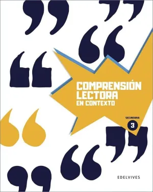 COMPRENSIÓN LECTORA EN CONTEXTO 3 - SECUNDARIA
