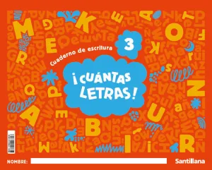 CUANTAS LETRAS NIVEL 3 4 AÑOS 25 MIS LETRAS