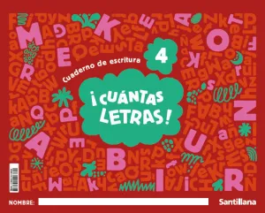 CUANTAS LETRAS NIVEL 4 4 AÑOS 25 MIS LETRAS