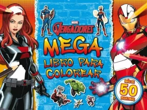 LOS VENGADORES. MEGALIBRO PARA COLOREAR 2 LOS VENGADORES. MEGALIBRO PARA COLOREAR 2