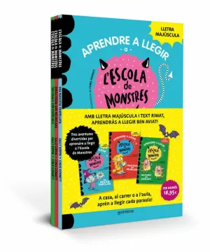 PACK APRENDRE A LLEGIR A L'ESCOLA DE MONSTRES (LLIBRES 1-3) PACK APRENDRE A LLEGIR A L'ESCOLA DE MONSTRES (LLIBRES 1-3)