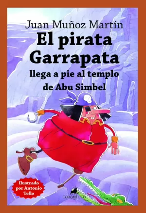 EL PIRATA GARRAPATA LLEGA A PIE AL TEMPLO DE ABU SIMBEL