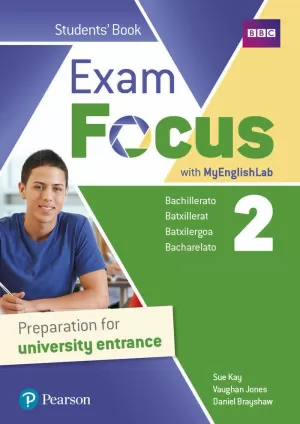 EXAM FOCUS 2 STUDENT'S BOOK PRINT & DIGITAL INTERACTIVESTUDENT'S BOOK - MYENGLISHLAB ACCESS CODE
