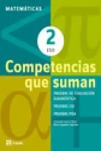 COMPETENCIAS QUE SUMAN. MATEMÁTICAS 2 ESO