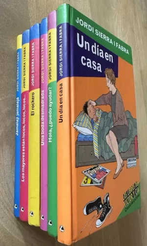 COLECCIÓN JORDI SIERRA I FABRA. 6 TÍTULOS