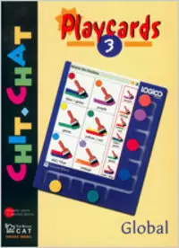 CHIT CHAT PLAYCARDS 3, INGLES, MATERIAL AUXILIAR