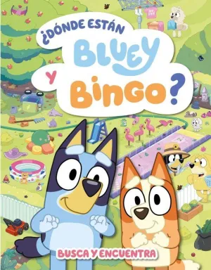 BLUEY ACTIVIDADES DONDE ESTAN BLUEY Y BINGO (EDICION EN E