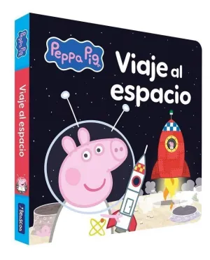 PEPPA PIG. LIBRO DE CARTÓN - VIAJE AL ESPACIO